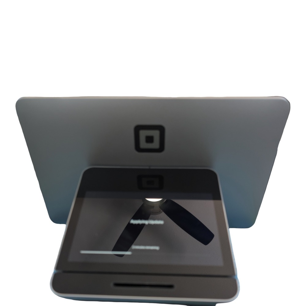 Bbnc Square Register A-SKU-0665 POS System Dual Display Tested Reset No Cord